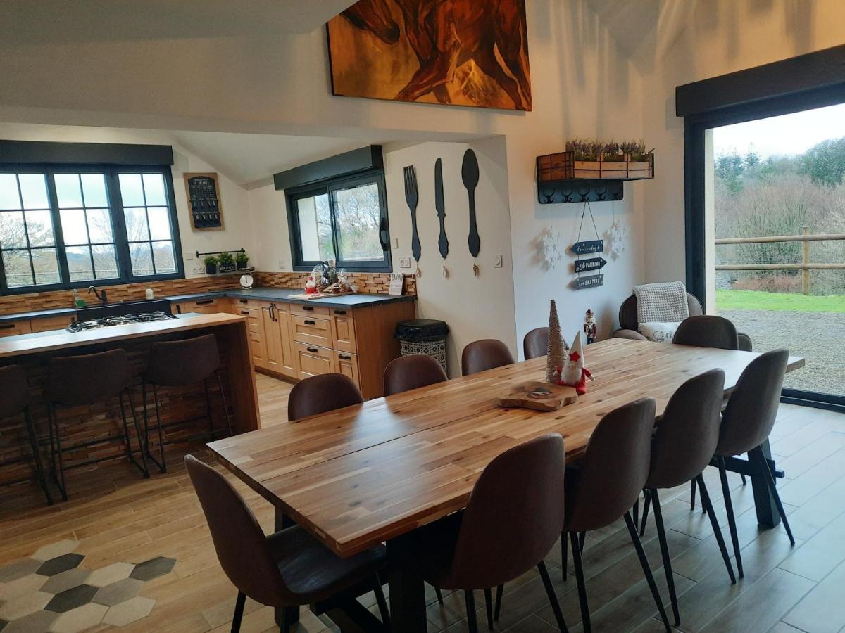 Madelaine Ranch, Nouvelle Piscine 2025 Villa Le Gast Exteriör bild